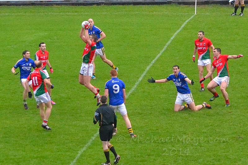 Mayo v Kerry 2nd February 2013 in Mc Hale Park Castlebar.