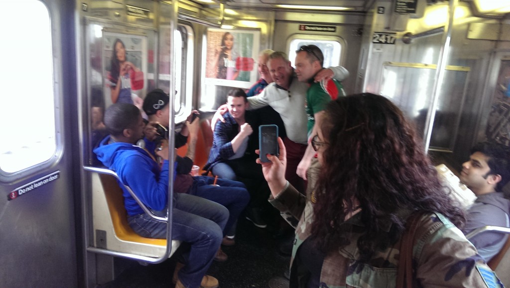 Mayo GAA New York Subway