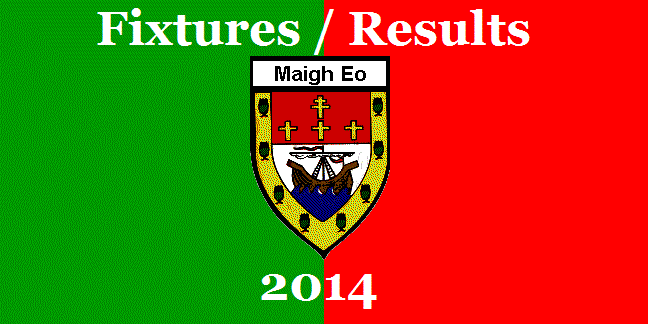mayo gaa 2014 fixtures/results