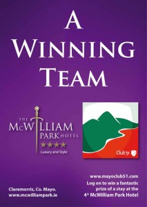 Mc William park hotel Competition poster