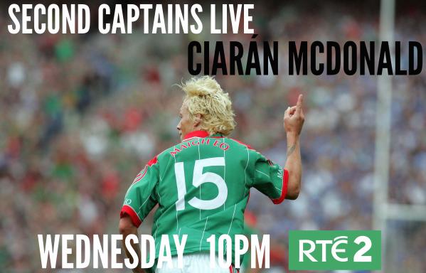 Ciaran McDonald appears on Second Captains Live