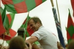 Francis fumes as JM is lifted high.