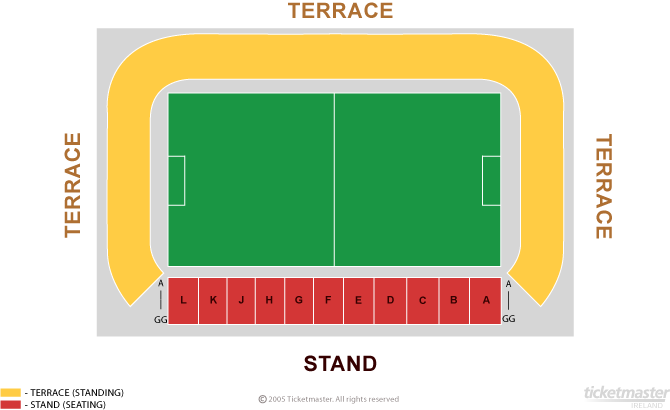 Pearse Stadium seating plan for season ticket holders