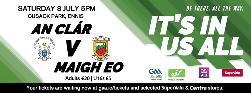 Clare v Mayo Rd 3 Qualifier